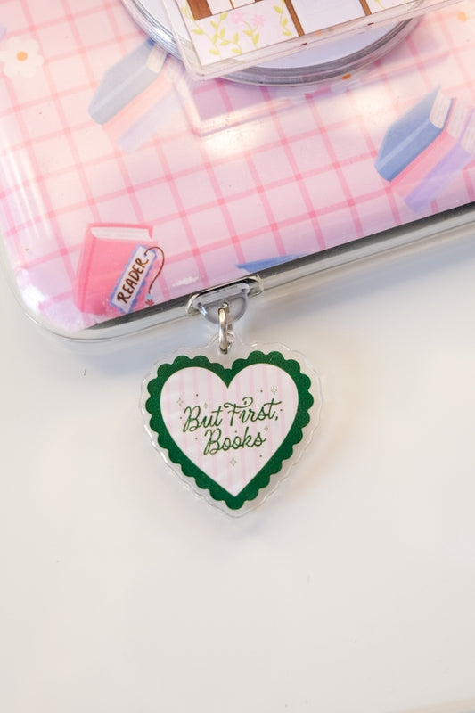 But First Books Kindle/Kobo Charm