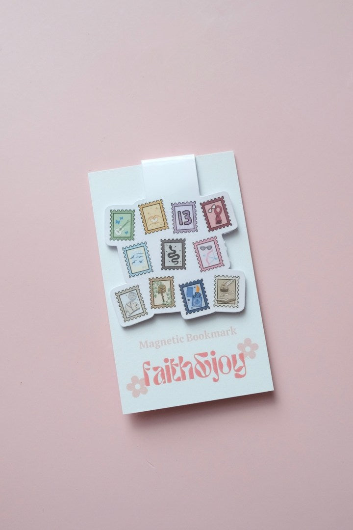 Taylor Stamps Magnetic Bookmark
