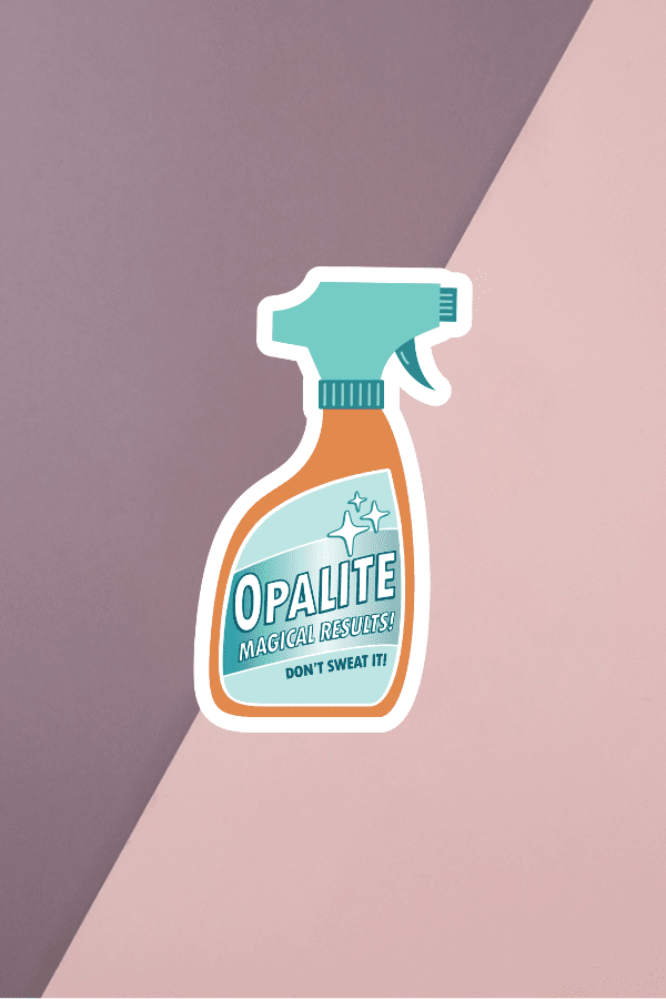 Spray Bottle Sticker