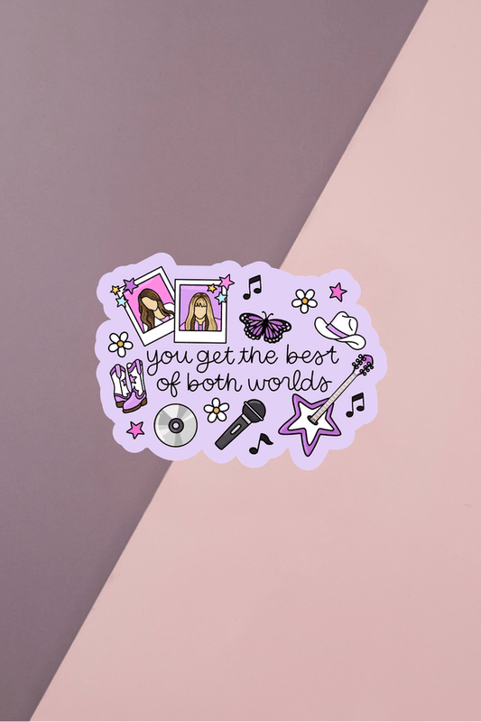 Best Of Both Worlds Sticker