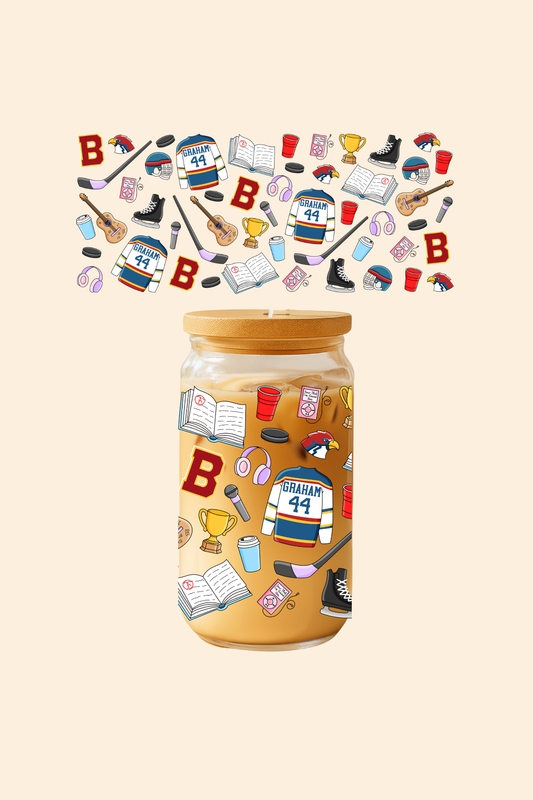 Off Campus Glass Tumbler