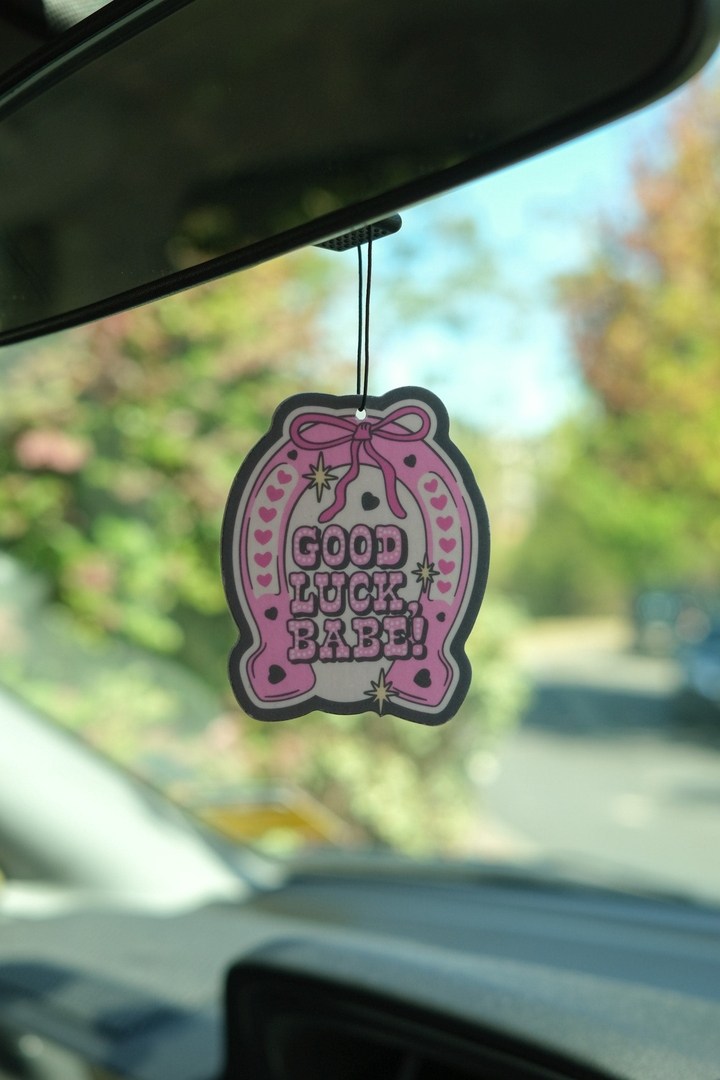 Good Luck Babe - Rose Air Freshener