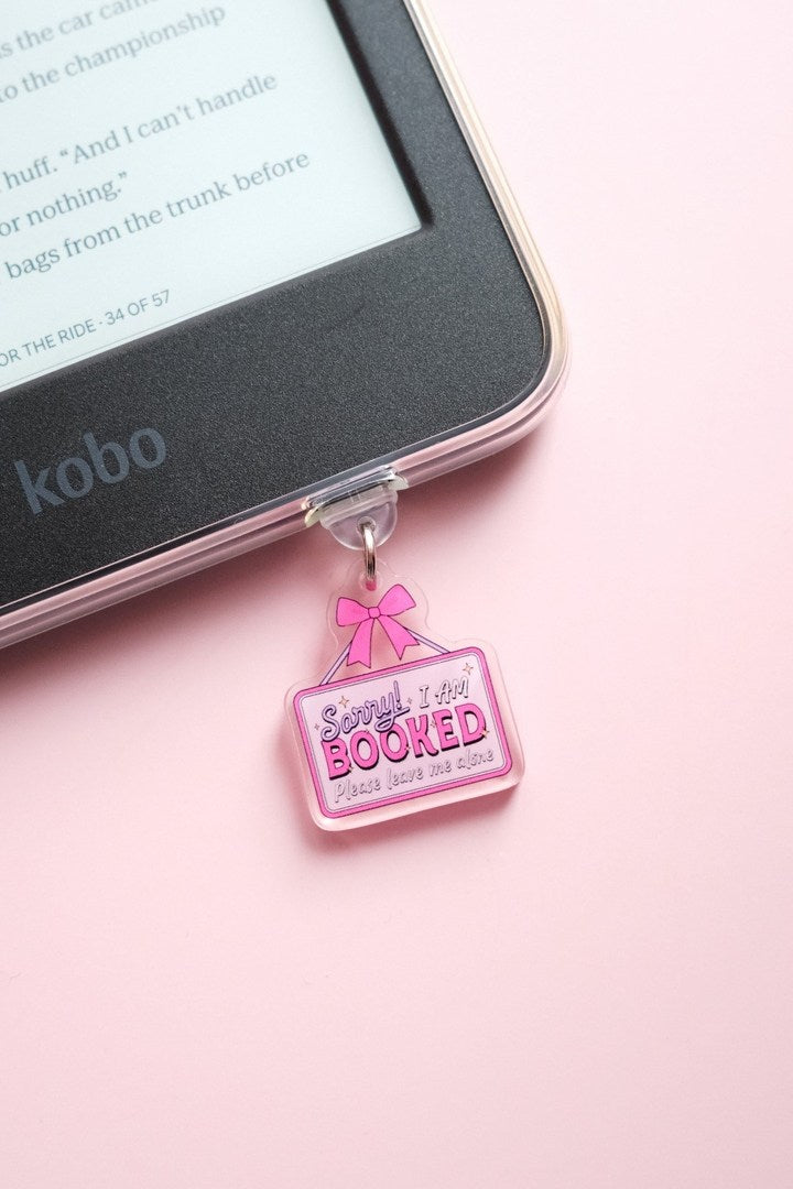 Sorry I'm Booked Kindle/Kobo Charm