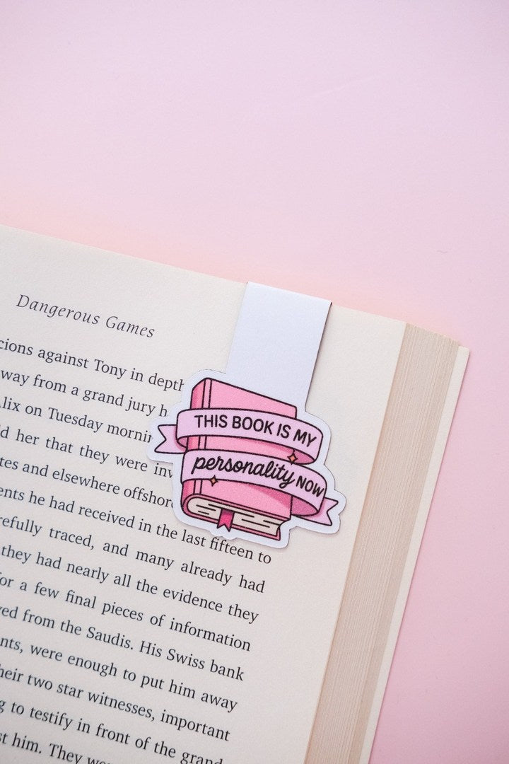 This Book Is My Personality Now Magnetic Bookmark