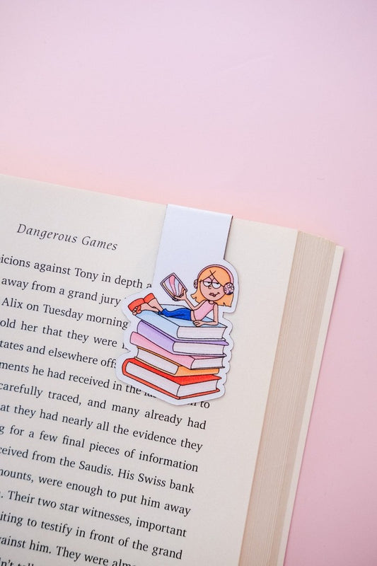 Lizzie McGuire Books Magnetic Bookmark
