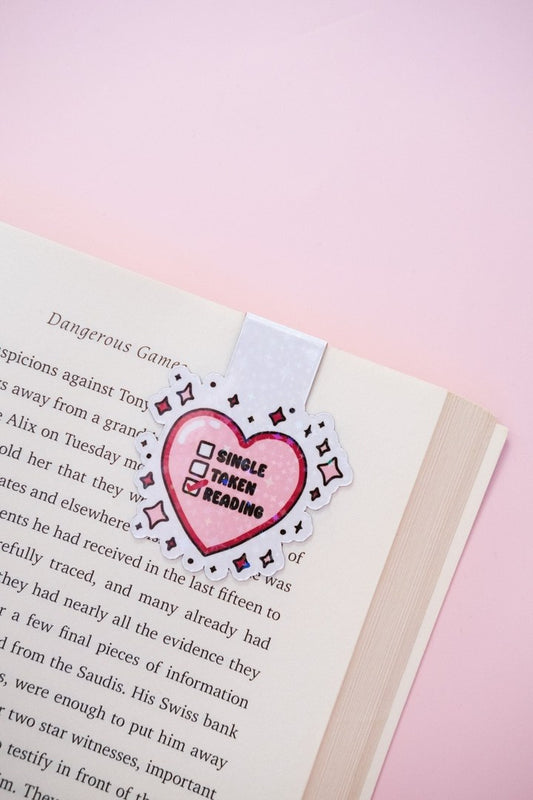 Single Taken Reading Magnetic Bookmark