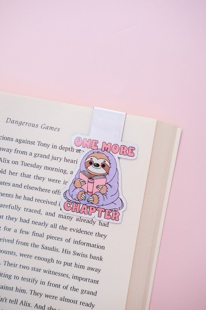 One More Chapter Magnetic Bookmark