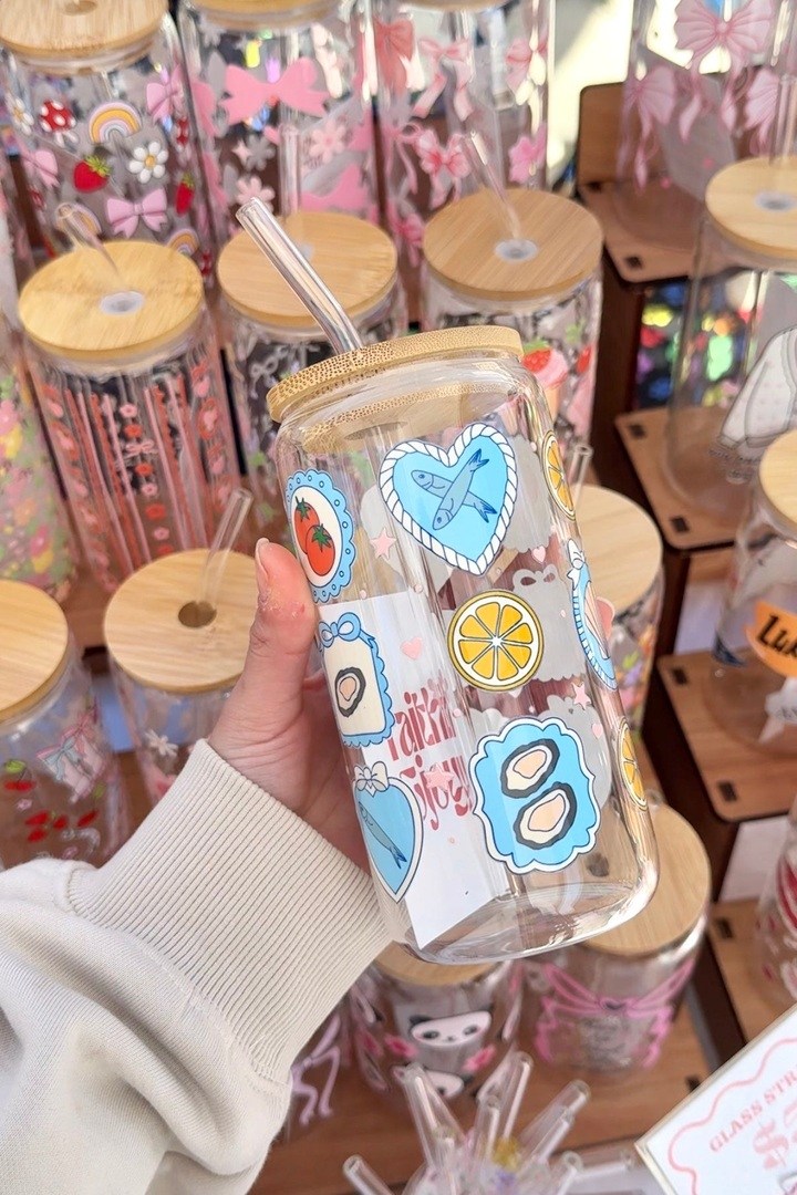 Catch Of The Day Glass Tumbler