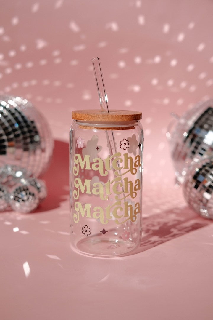 Matcha Glass Tumbler