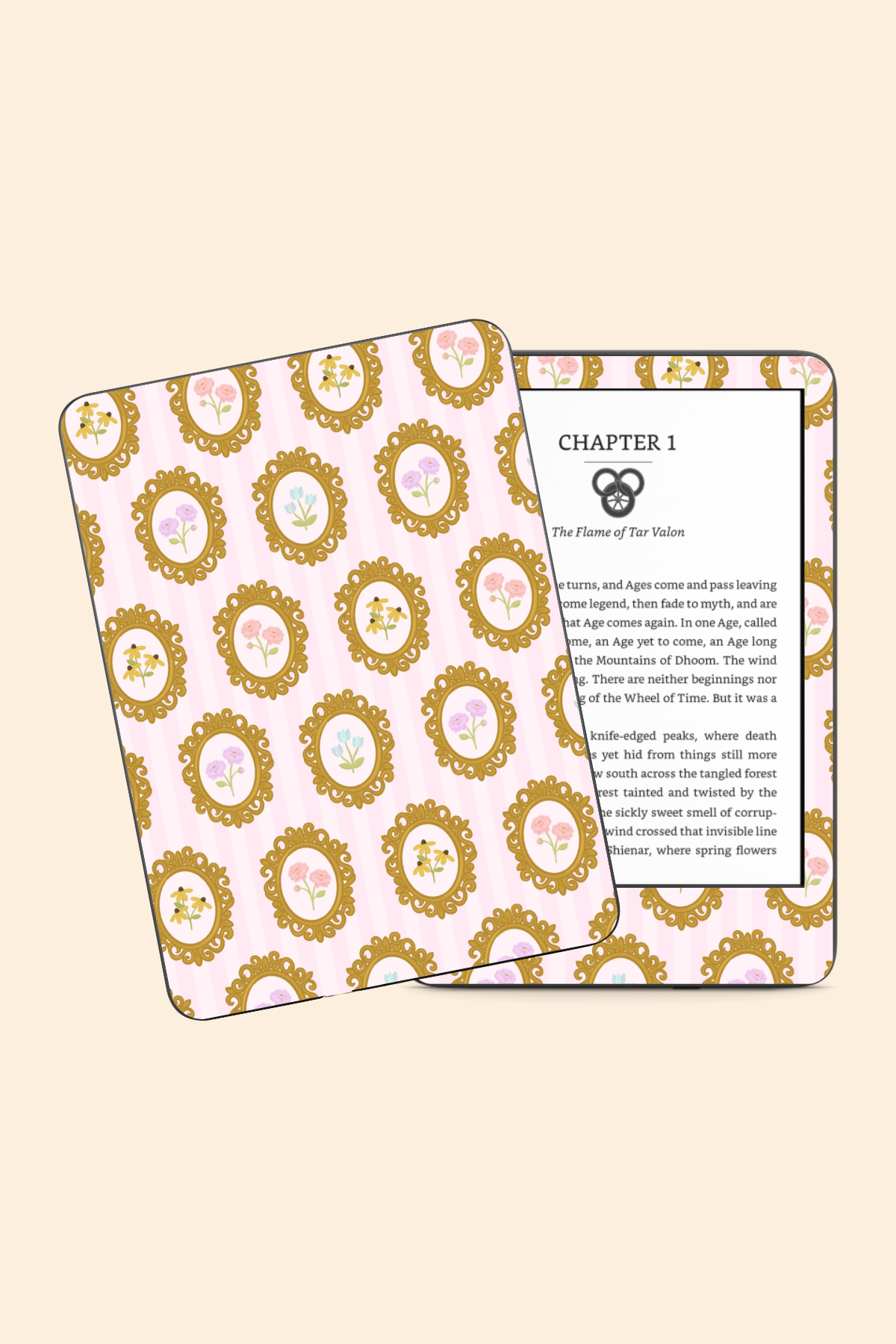 Floral Frames - Kindle/Kobo Skin