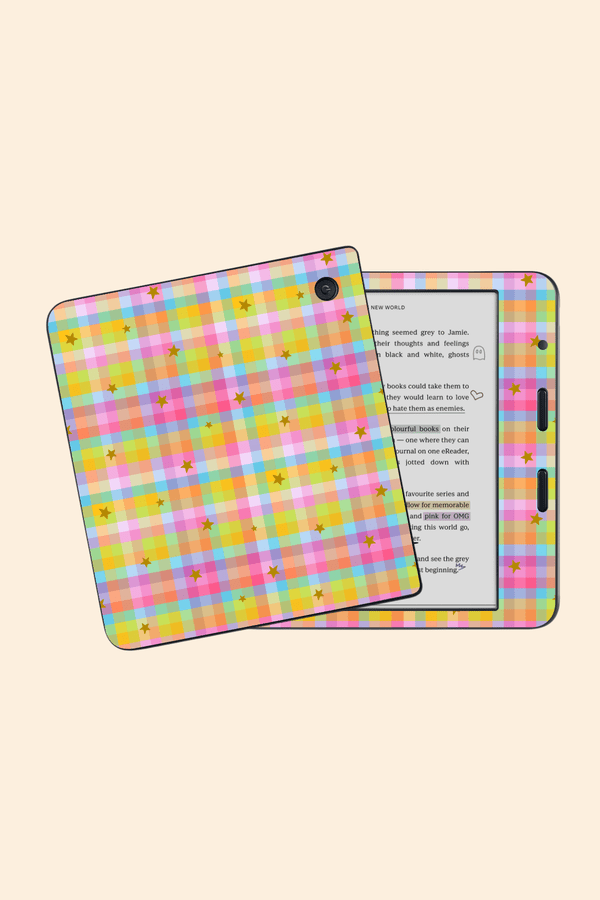Starry Plaid - Kindle/Kobo Skin