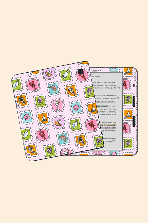 Summer Stamps - Kindle/Kobo Skin
