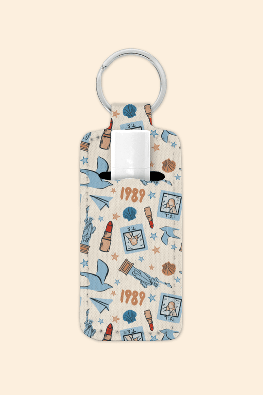 1989 - Lip Balm Holder Keychain