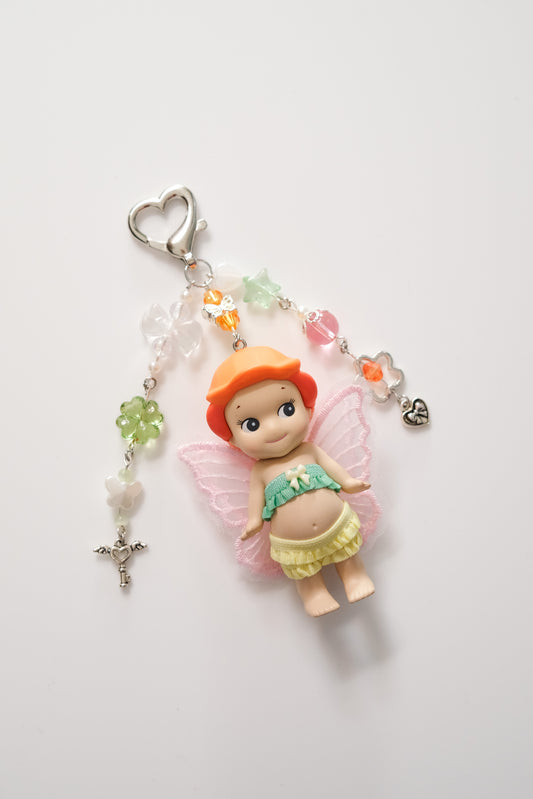 Poppy Sonny Angel Keychain
