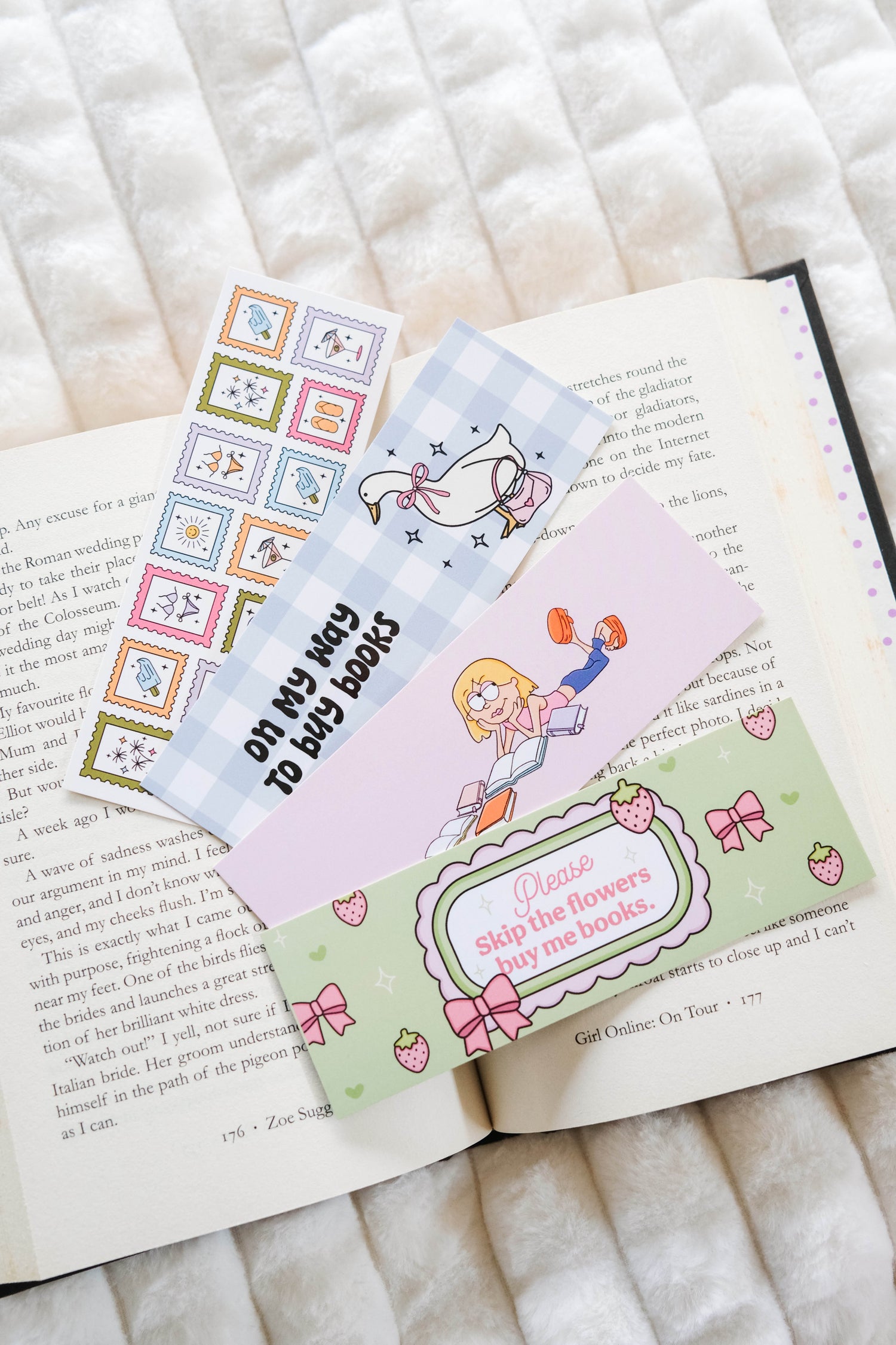 card bookmarks