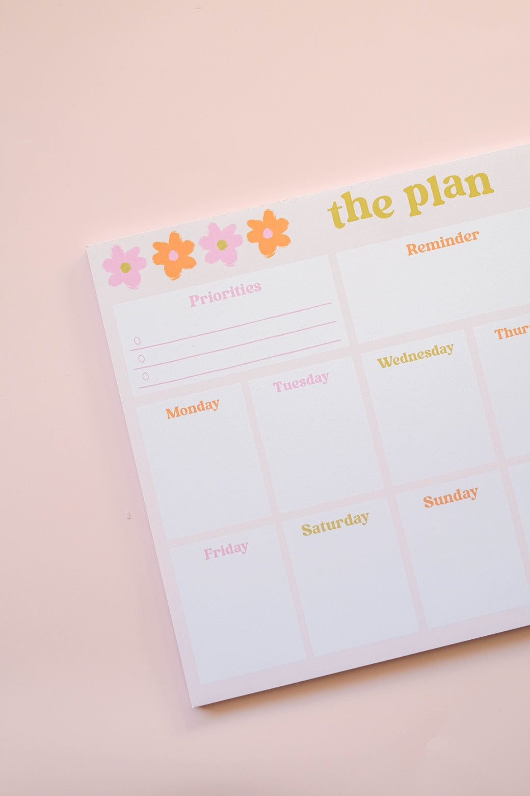 The Plan Weekly Planner