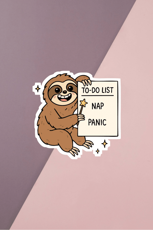 Nap Panic Sticker