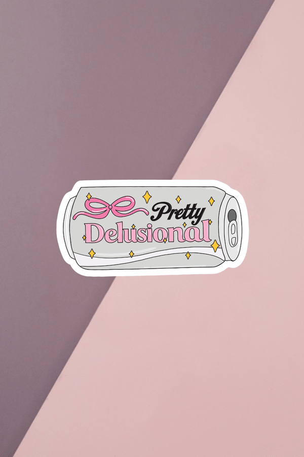 Pretty Delusional Sticker