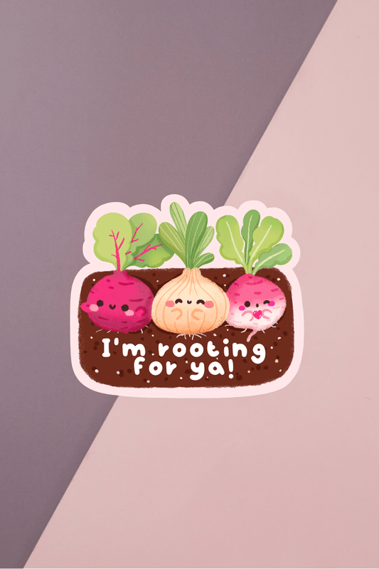 I'm Rooting For Ya Sticker