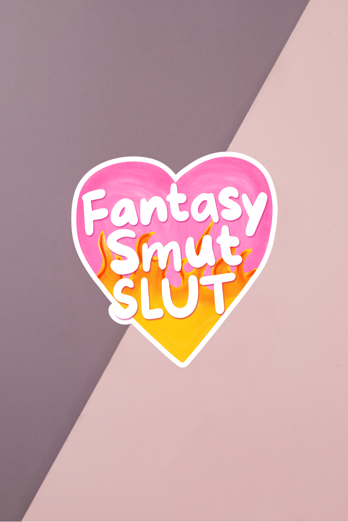 Fantasy Smut Heart Sticker