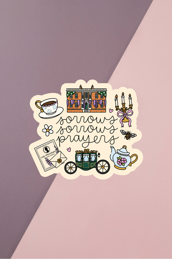 Sorrow Sorrow Prayers Sticker