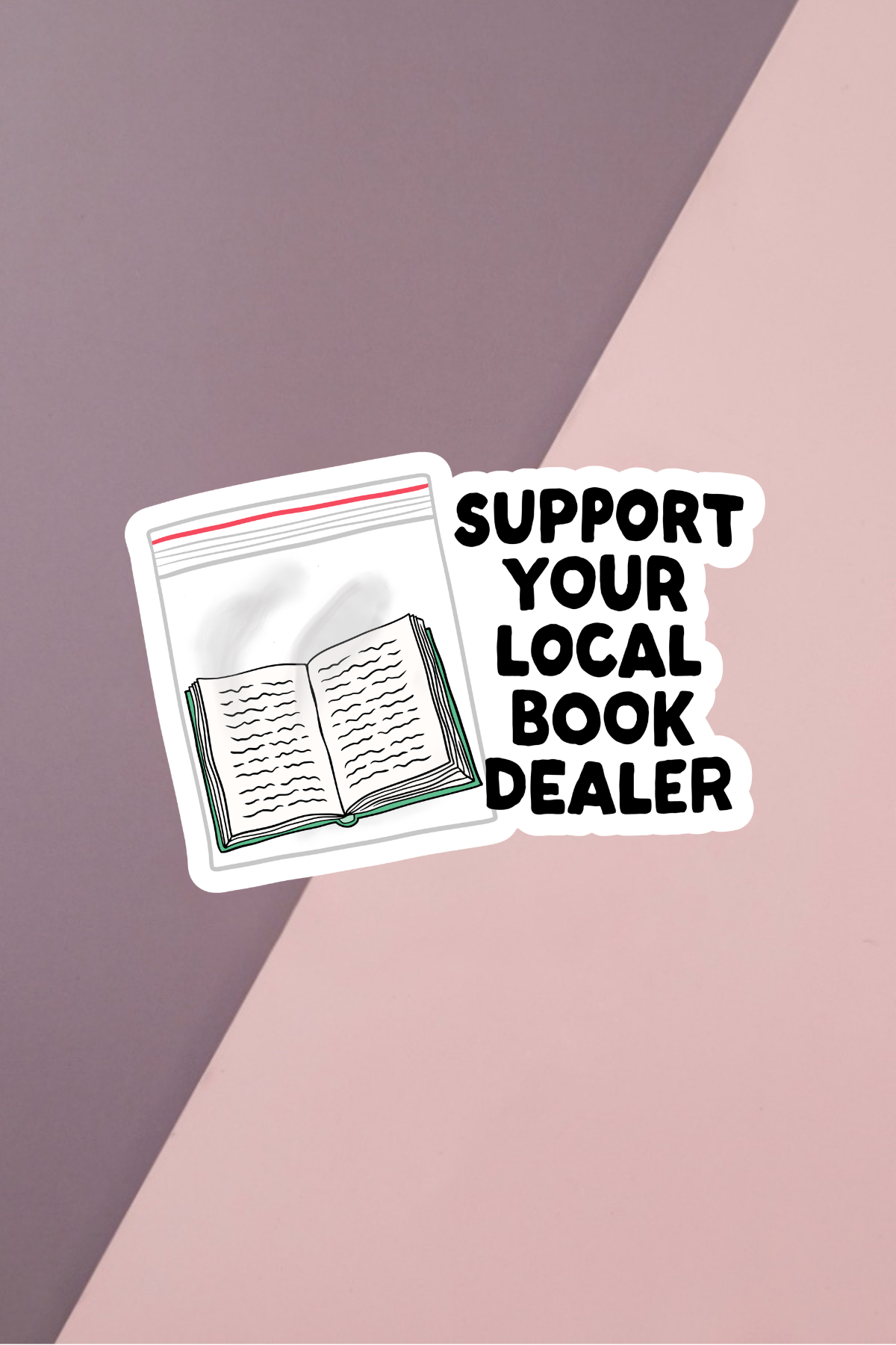 Local Book Dealer Sticker