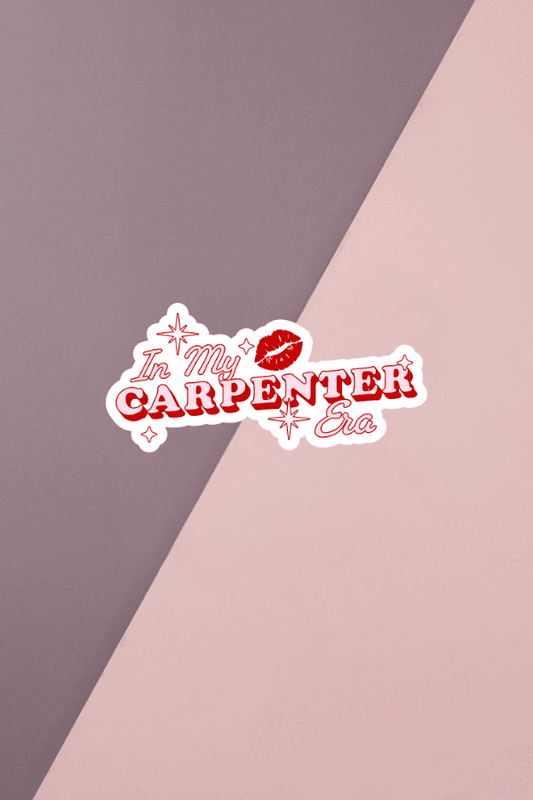 In My Carpenter Era Sticker