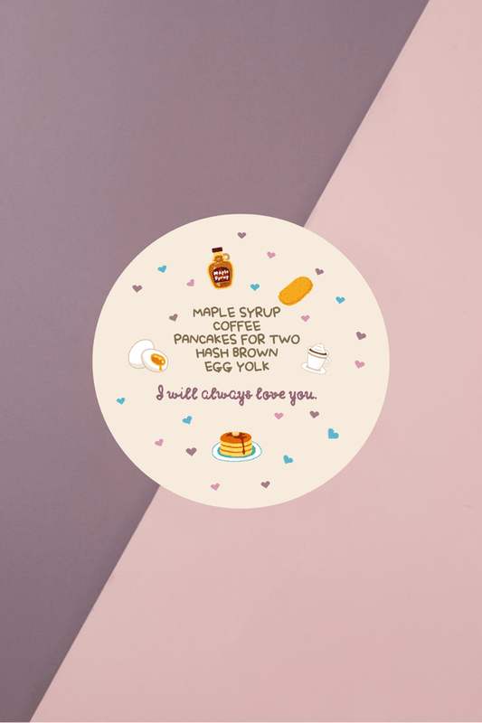 Maple Syrup Sticker