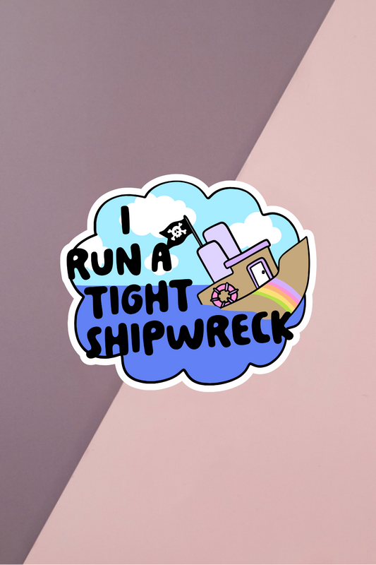 Shipwreck Sticker
