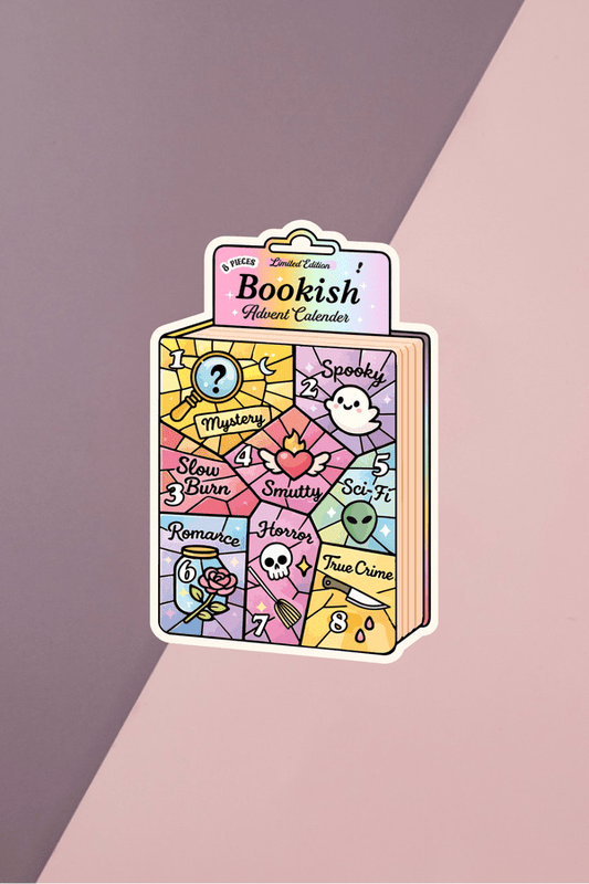 Bookish Advent Calendar Sticker