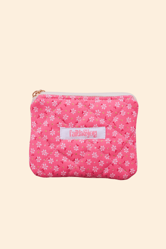 Dark Pink Stardust Coin Pouch