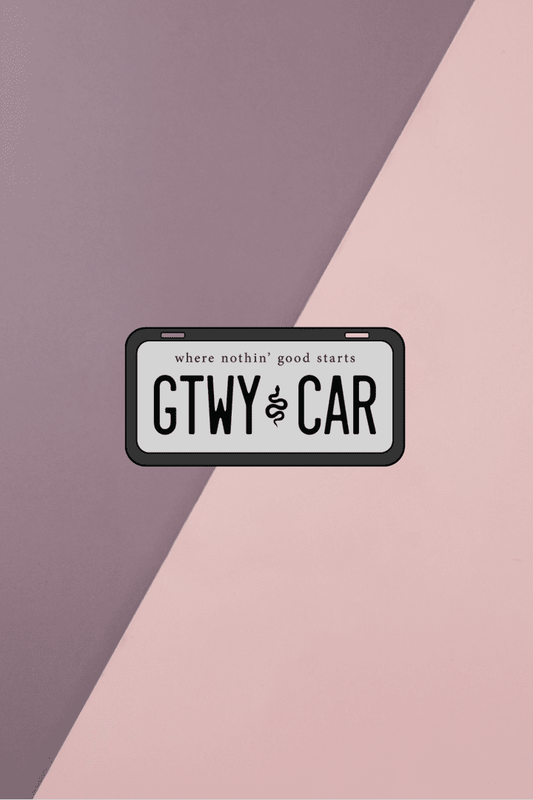 Getaway Car Sticker