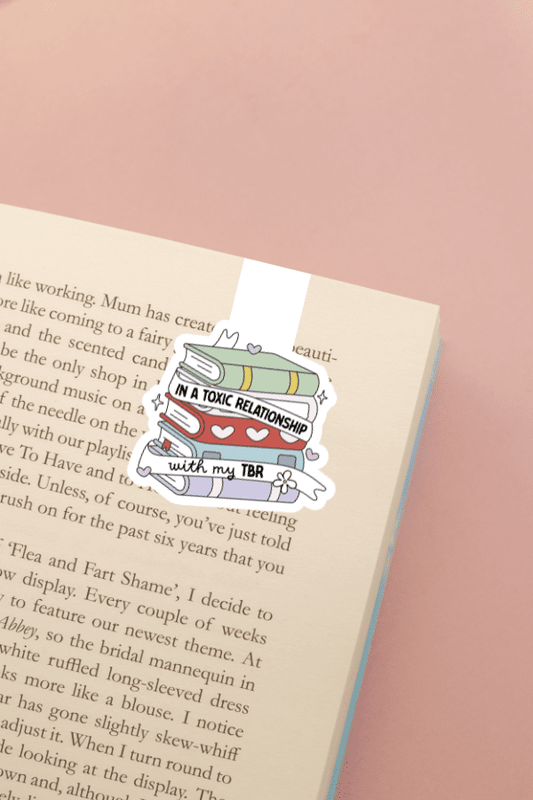 Toxic Relationship TBR Magnetic Bookmark