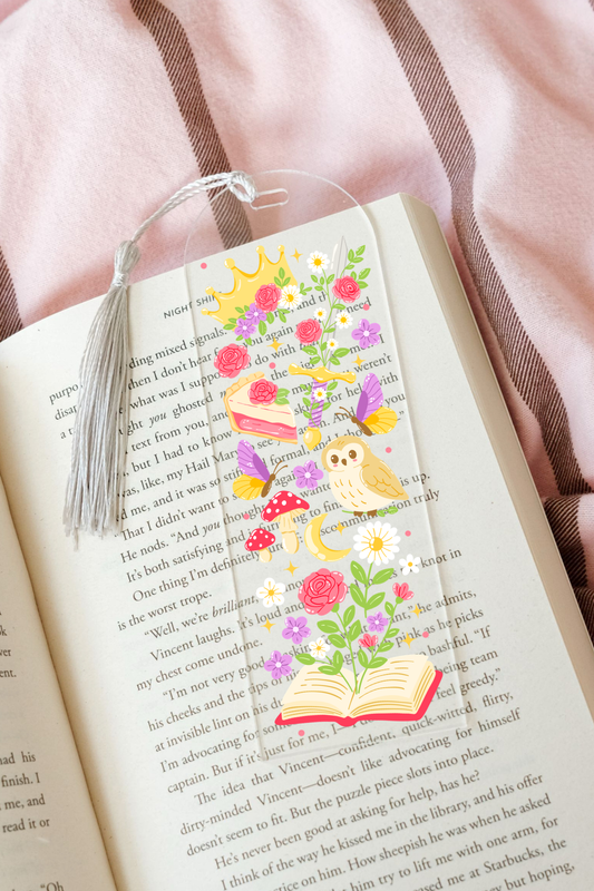 Bookish Fantasy - Acrylic Bookmark