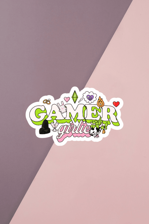 Gamer Girlie Sticker