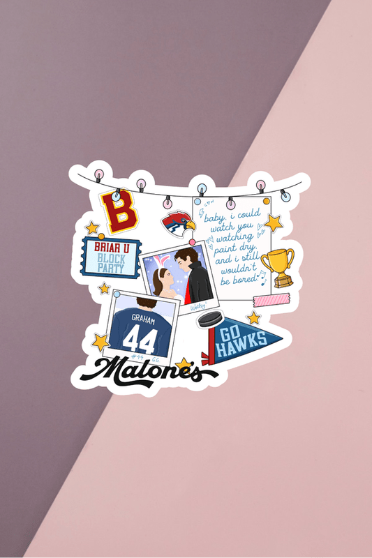 Off Campus Icons Sticker