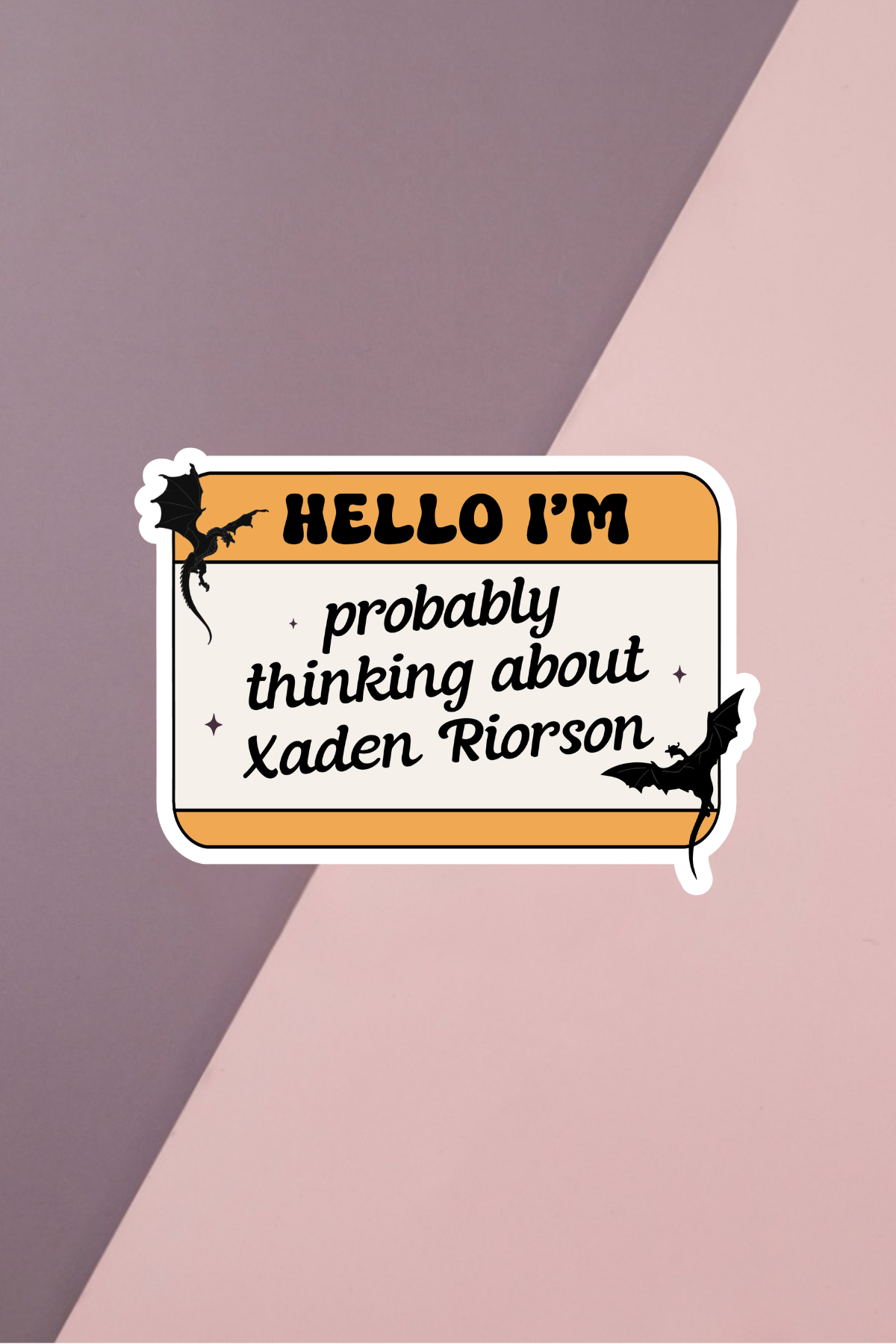 Xaden Riorson Sticker