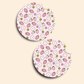 Strawberry Fields Car Coasters - 2 Pack