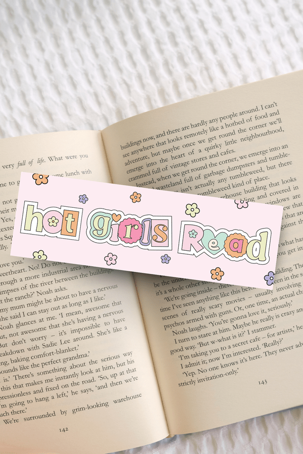 Hot Girls Read Bookmark