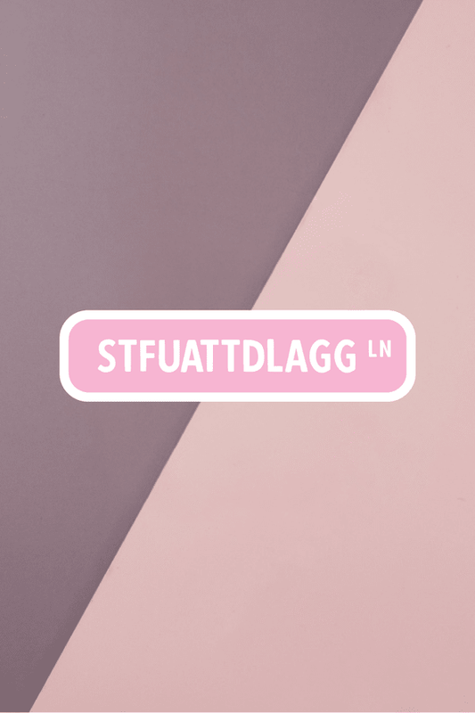 STFUATTFLAGG Ln Sticker