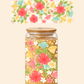 Hibiscus Glass Tumbler