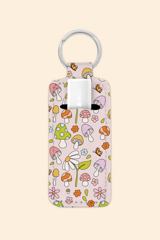 Mushies - Lip Balm Holder Keychain