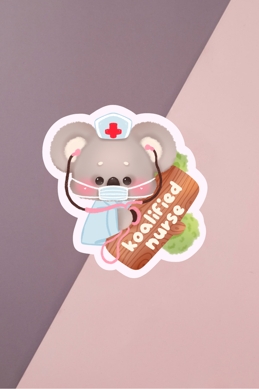 Koalified Nurse Sticker