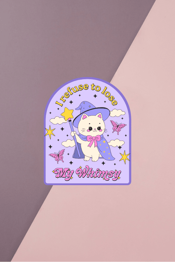 Lose My Whimsy Sticker