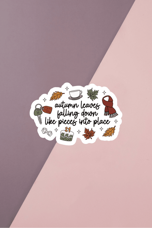 Autumn Leaves Sticker