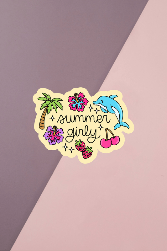 Summer Girly Sticker