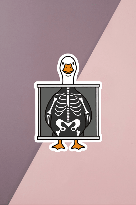 Goose X-Ray Sticker
