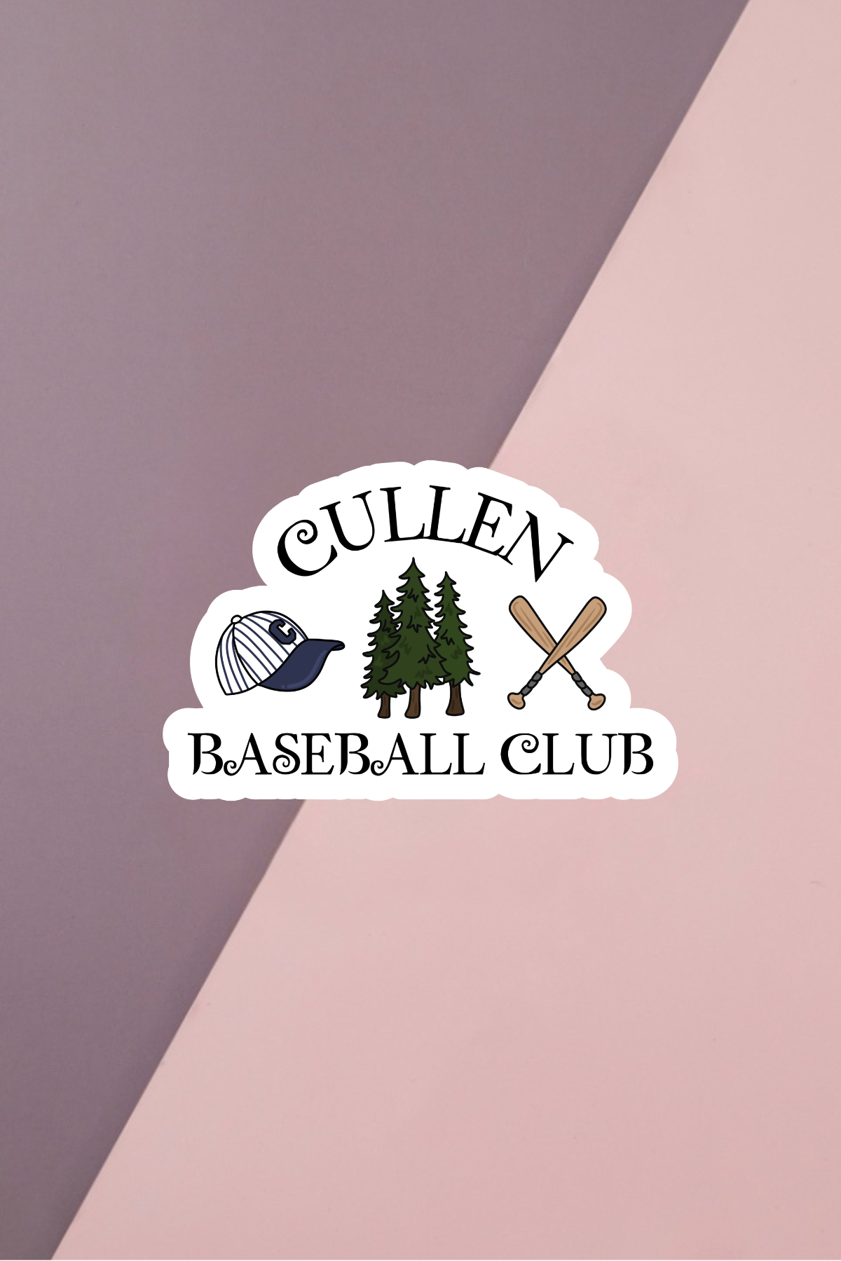 Cullen Baseball Club Sticker