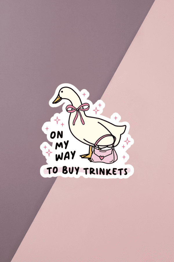 Omw To Buy Trinkets Sticker