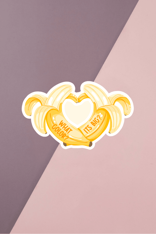 What Color Banana Sticker